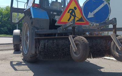 Услуги дорожной щетки на базе МТЗ - Самара, заказать или взять в аренду