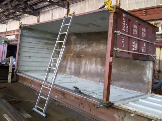 Ремонт сухогрузных и рефрижераторных контейнеров стоимость ремонта и где отремонтировать - Самара