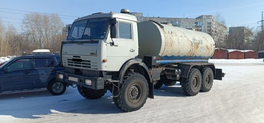Цистерна Цистерна-водовоз на базе Камаз взять в аренду, заказать, цены, услуги - Тольятти