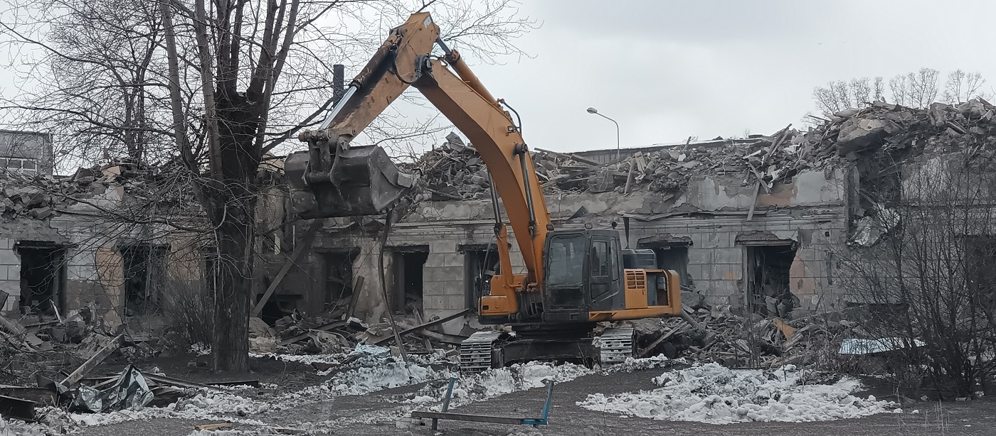 Демонтажные работы, услуги спецтехники в Сызрани
