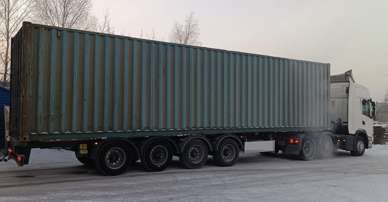Контейнеровоз для перевозки контейнеров 20 и 40 футов в Самаре